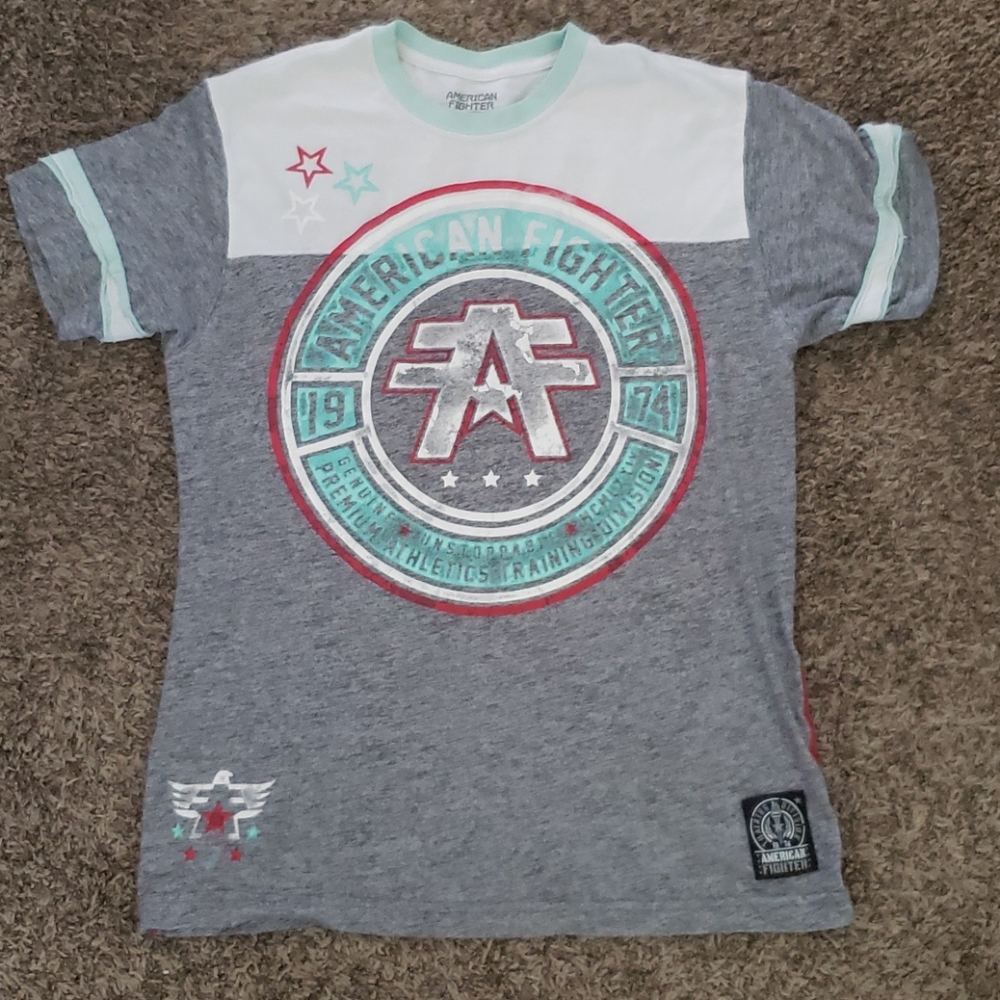 American fighter tshirt